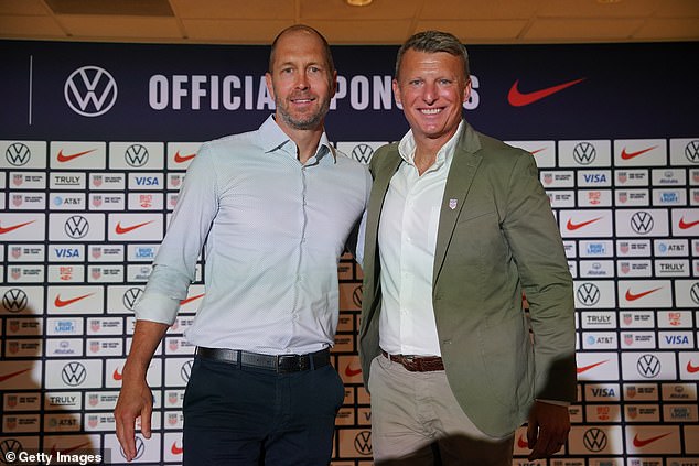 U.S. Soccer Federation sporting director Matt Crocker (right) has promised another 