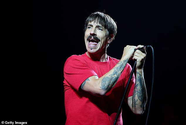 Kiedis has fronted the multi-platinum selling band since they began performing in the late 1980s.