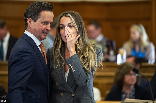 Jackson, a prominent Los Angeles attorney, married Los Angeles Deputy District Attorney Lisa Kassabian in 2011. He is seen with Read during her trial.