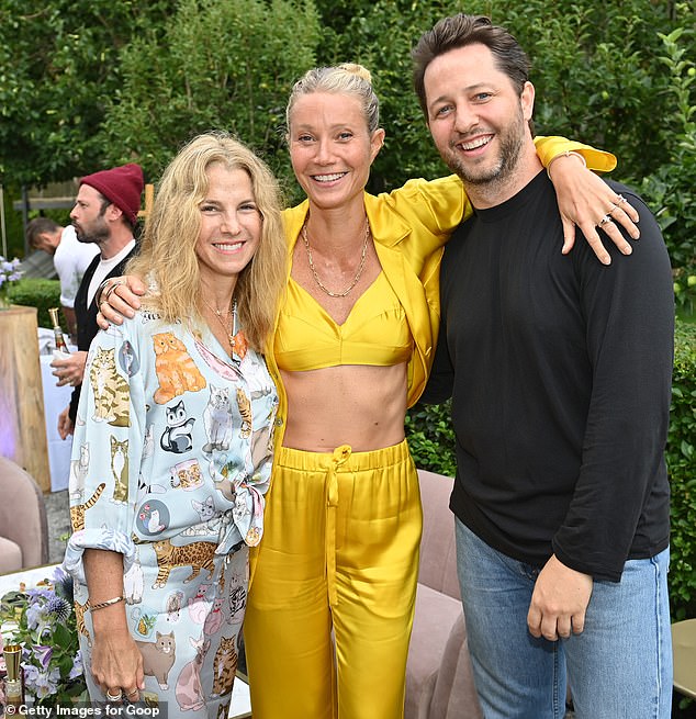 DailyMail.com has contacted representatives for Derek Blasberg and Gwyneth Paltrow for comment.