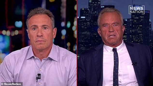 RFK Jr. said: 'There are three things I would not eat: I would not eat a human, I would not eat a monkey, and I would not eat a dog.'