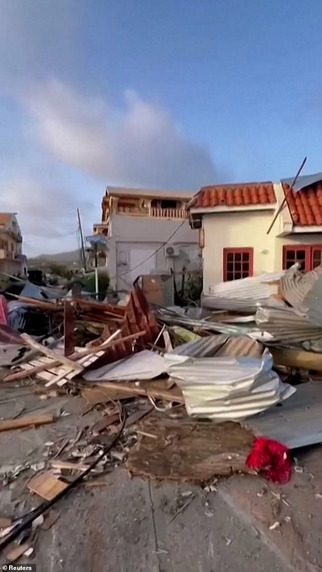 Hurricane Beryl devastated the island of Saint Lucia leaving a trail of devastation