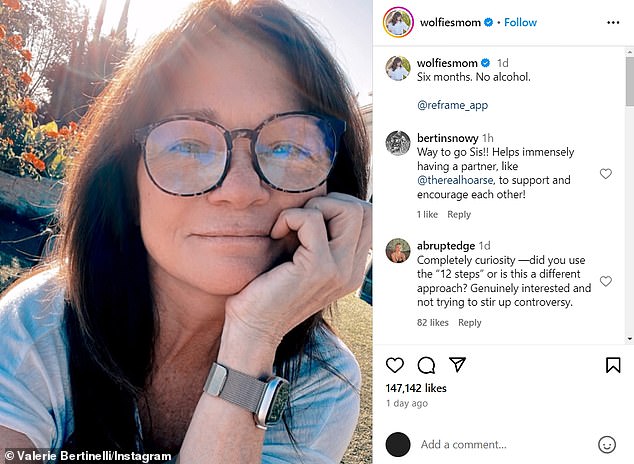 The 64-year-old former Food Network star, who boasts 4.1 million followers on social media, publicly announced her milestone on Monday after deleting her entire Instagram account.