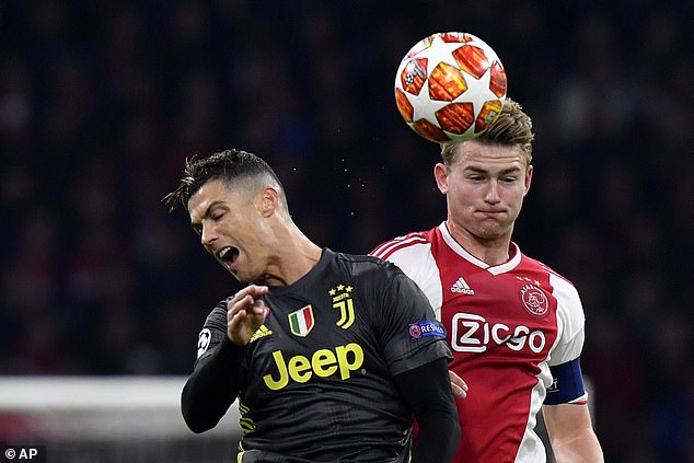 De Ligt was already considered one of Europe's brightest prospects when, aged just 19, he captained Ajax against the likes of Cristiano Ronaldo.