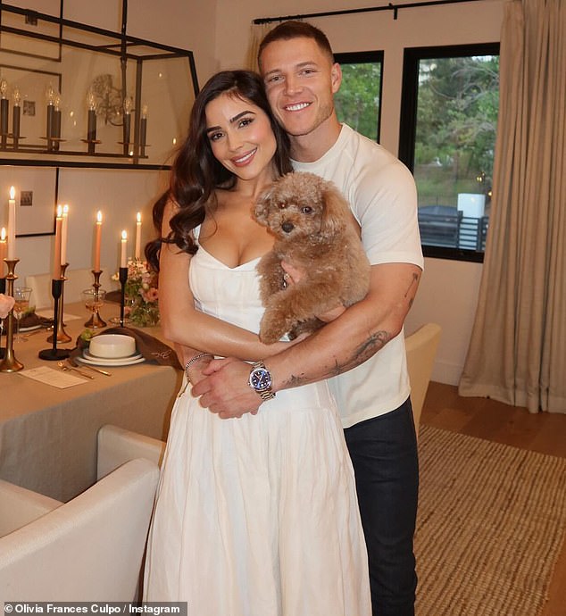 1720046651 159 Newlyweds Christian McCaffrey and Olivia Culpo slam mean style influencer