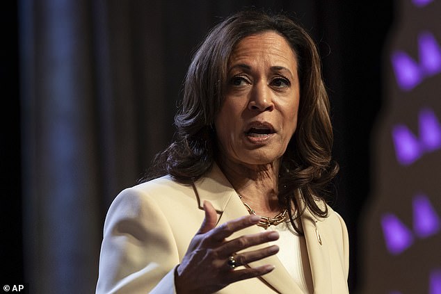 Trump then turned his ire toward Vice President Harris, who he may like to face even more than Biden, calling her 