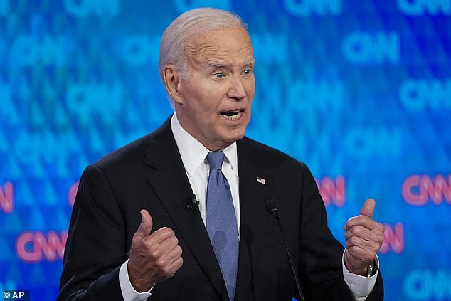 Trump referred to Biden, 81, as a 