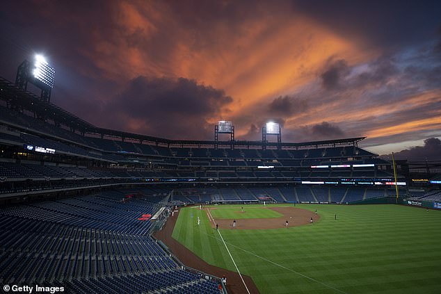 Eskin has been banned from Citizens Bank Park for the remainder of the MLB season.