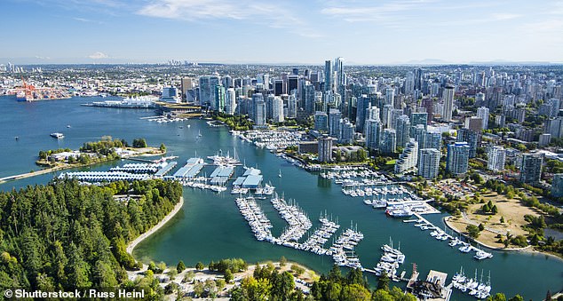 Alex has discovered that his new home in Canada, Vancouver, above, has 