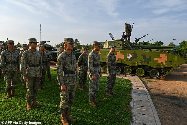 Despite the struggle for influence, the SCO's common anti-Western agenda was clearly laid out at Thursday's summit (archive image of Chinese soldiers)