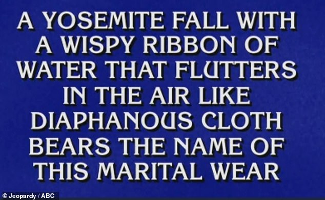 The 50-year-old presenter sparked controversy in the first game when he asked the contestants a question from the 'Waterfalls' category.