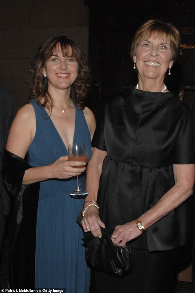 Tom's sister Marian with her mother Mary at Cipriani 42nd Street in 2007