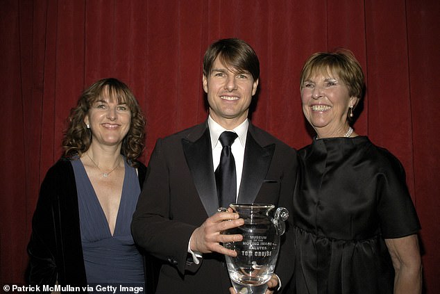 Tom's sisters have previously supported him throughout his career (Marian, left, and Tom's mother Mary Lee, right, pictured in 2007).