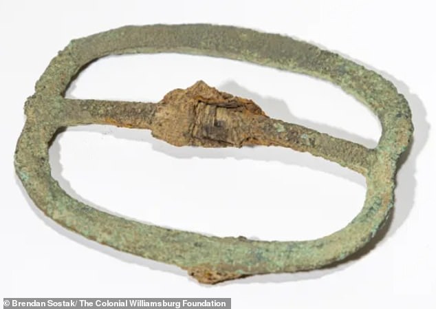 The team also discovered personal items belonging to American soldiers, including a metal military belt that has since been worn away by the elements.