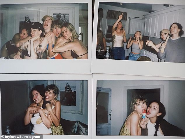 Last year, Swift shared outtakes from her Fourth of July gathering on Instagram, which featured Selena Gomez.