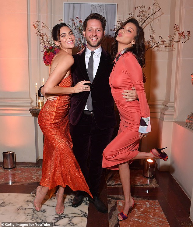 He's known for throwing star-studded parties, and his birthday bashes often serve as a prelude to the Met Gala (pictured with Kendall Jenner and Bella Hadid).