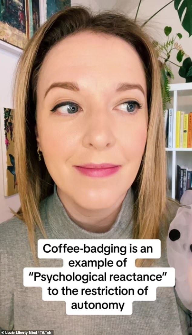 Lizzie 'Liberty Mind', a business culture coach, explained on TikTok that the trend is a 