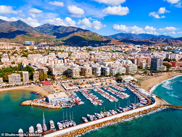 Brits looking to pee in the sea could have to spend an extra £635 on their Marbella holiday