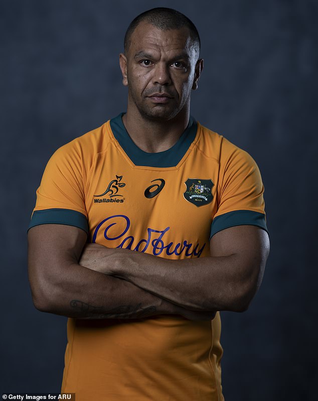 The 35-year-old was recently tipped to return to the Wallabies (pictured) but now requires surgery on a ruptured Achilles tendon he sustained in a club rugby match.