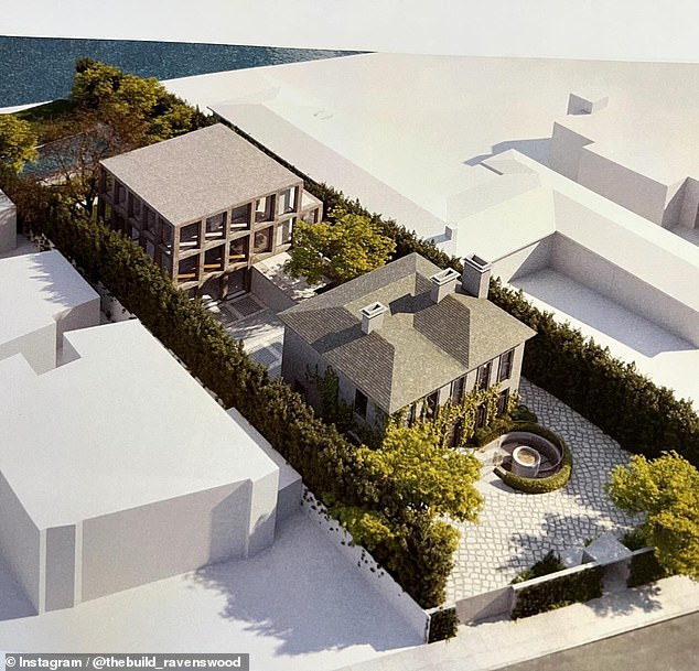 In May, The Hundred presenter revealed he will be building a completely new mansion closer to the river and will connect the property to the original house via an underground tunnel.