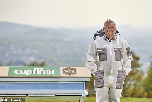 To raise awareness of the importance of protecting pollinators, Cuprinol Garden Shades recently recruited a resident beekeeper, Mark Douglas (pictured), in an effort to support Bee1