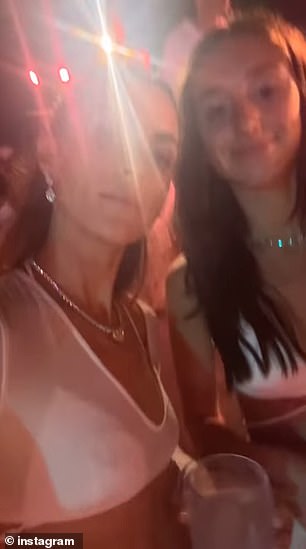 In a touching video posted to her Instagram Stories, Camille (left) can be seen dancing to Mary's song Be Happy with Michael and her 18-year-old daughter Kylie (right).