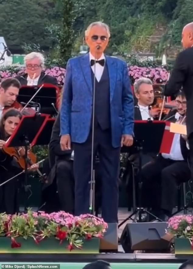 Anant hired Italian tenor Andrea Bocelli to perform at his star-studded pre-nuptial wedding