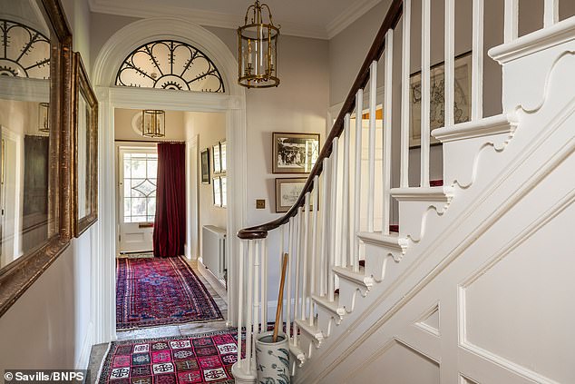 The historic house was built in the 1830s to a design by John Nash, but has undergone a meticulous renovation over the past two years.