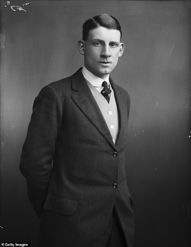 Siegfried Sassoon, pictured, rented the property in the 1920s with fellow poet Edmund Blunden.