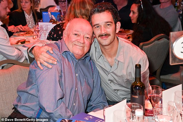 Matty was supported at the event by his father Tim.