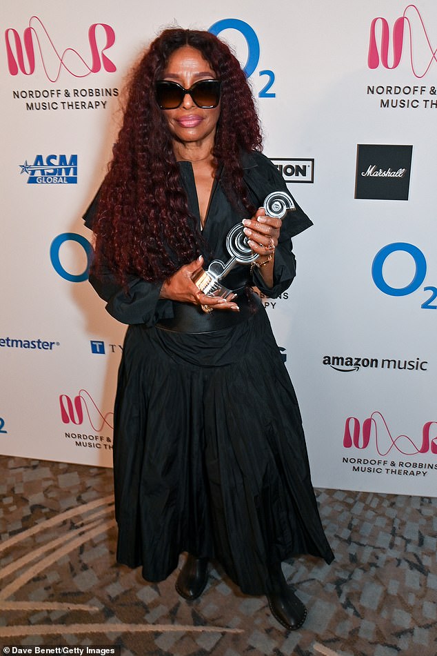 Chaka Khan took home the Global Impact Award