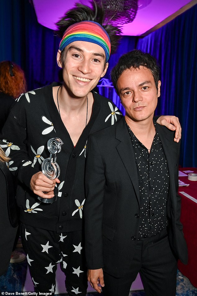 Jacob Collier received the Innovation in Music Award from Jamie Cullum