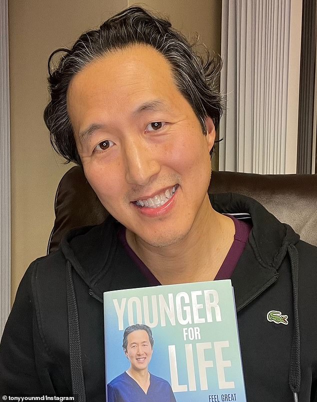 The plastic surgeon, who is also the author of the new book Younger for Life, focuses on holistic beauty and anti-aging.