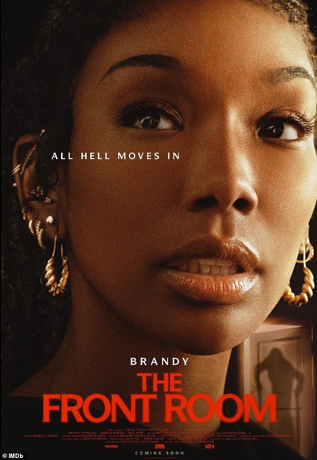 R&B singer Brandy Norwood has landed a career-making comeback role on A24's The Front Room