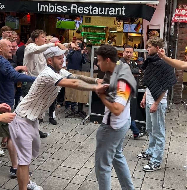 England fans have generally behaved well during the first four weeks of the tournament, with only one incident of violence in the opening game against Serbia in Gelsenkerchen.