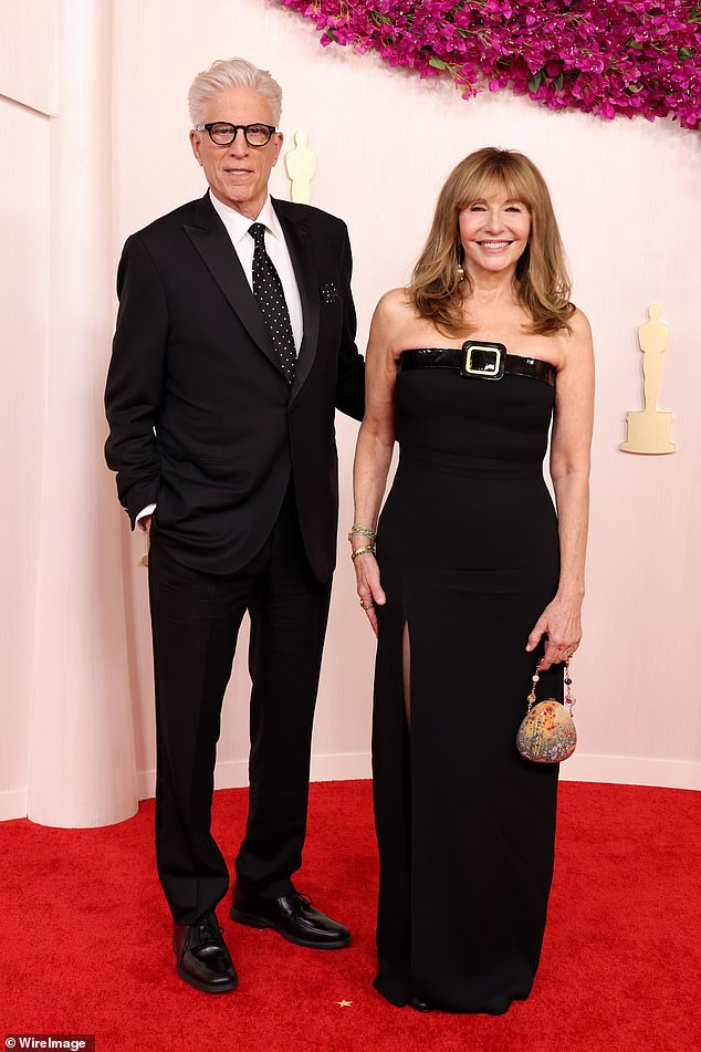 Steenburgen has been married to Ted Danson since 1995 (pictured in March).