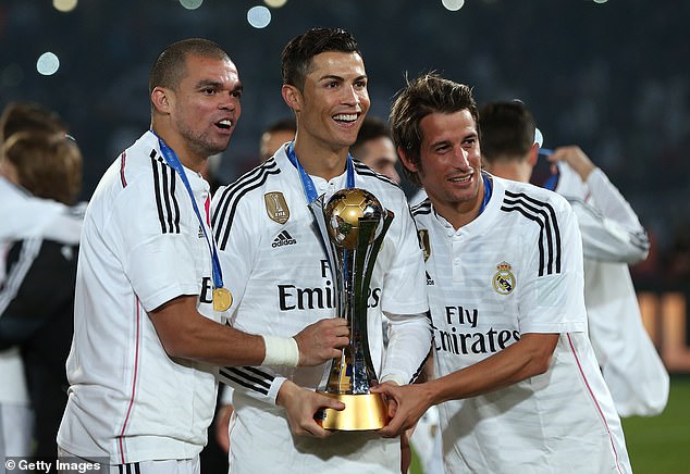 The stars enjoyed several successful years together at both Real Madrid and in Portugal.