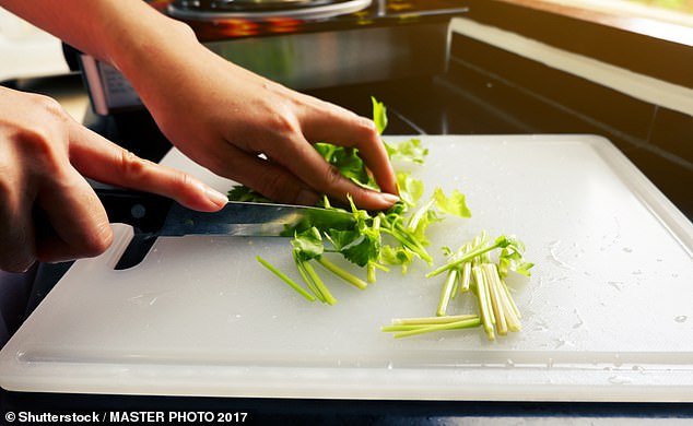 Experts also recommend using plastic-free glass or bamboo cutting boards, as plastic cutting boards also leach microplastics into food.