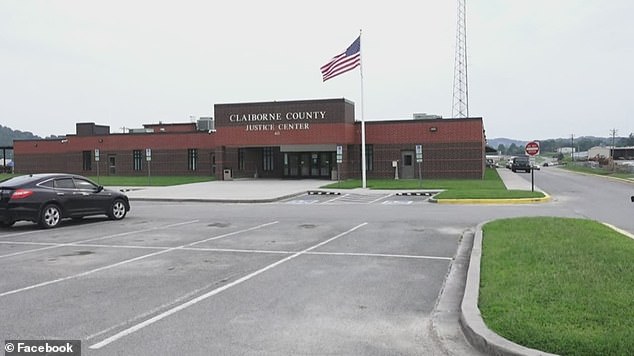 The men escaped from the Claiborne County Detention Center around 2 a.m. Friday. They climbed up a ceiling panel and used bedsheets to climb down.