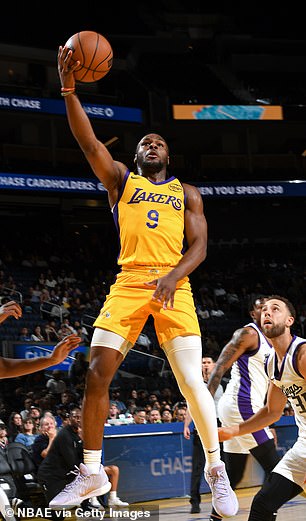 The Lakers selected Bronny with the 55th pick in last month's NBA Draft.