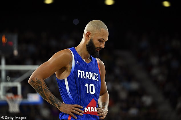 Fournier, who is currently an NBA free agent, was ejected from the friendly match.