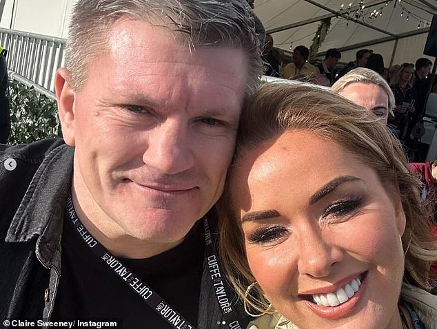 The actress, 53, and former boxing champion Ricky, 45, met earlier this year when they both competed on Dancing On Ice and have grown closer ever since.