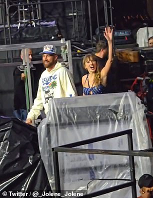 Kelce flew to Amsterdam to see Swift perform on Friday and indulged in some Dutch delicacies.