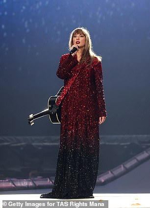 Swift had just completed the third and final night of her successful Eras Tour in Amsterdam.