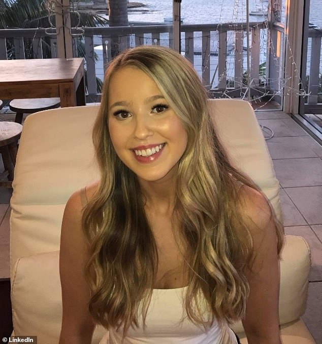 The millionaire advertiser lost his daughter Dawn, 25 (pictured), in the horrific Westfield Bondi Junction attack in April.