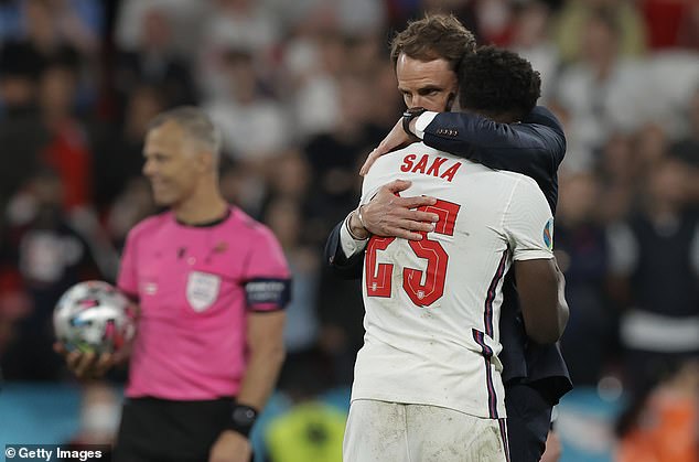 Saka's penalty completes a redemption arc, after missing a penalty in the Euro 2020 final