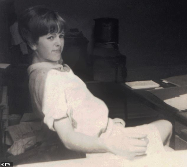 Ros (pictured as a teenager) was 16 when she became pregnant and her strict parents were so embarrassed they decided the baby would be given up for adoption.