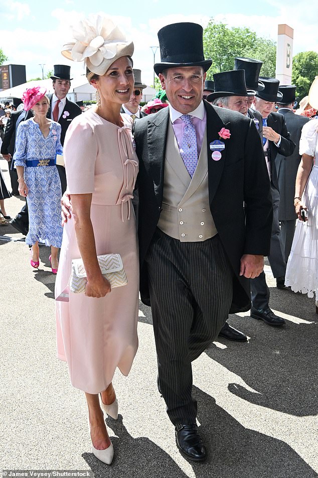 Peter was recently spotted showing his affection for his new girlfriend Harriet, as the couple attended day four of Royal Ascot last month.