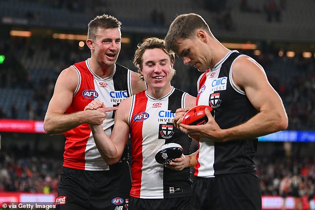 The Saints defeated table leaders Swans in a shock result at Marvel Stadium