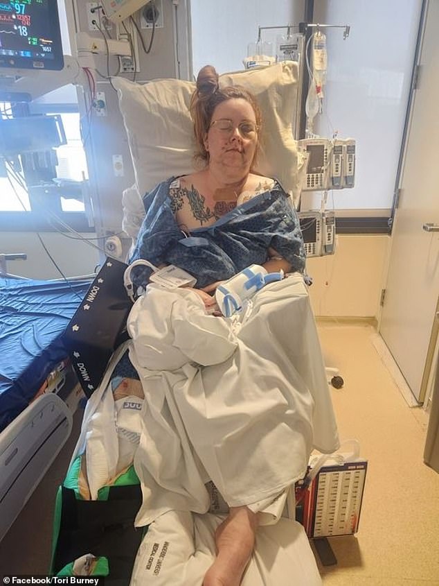 In the most recent health update provided by her twin sister Tori, Tessa is waiting to be moved to a trauma intensive care unit so she can see her children.